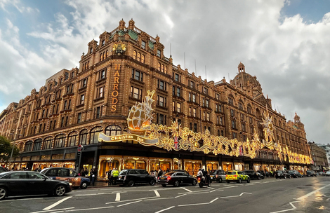 Moser crystal in one of the world’s most renowned shop window