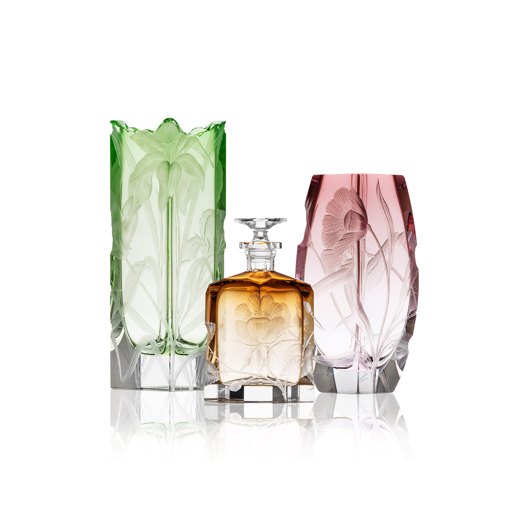 Moser's collection of Art Nouveau vases