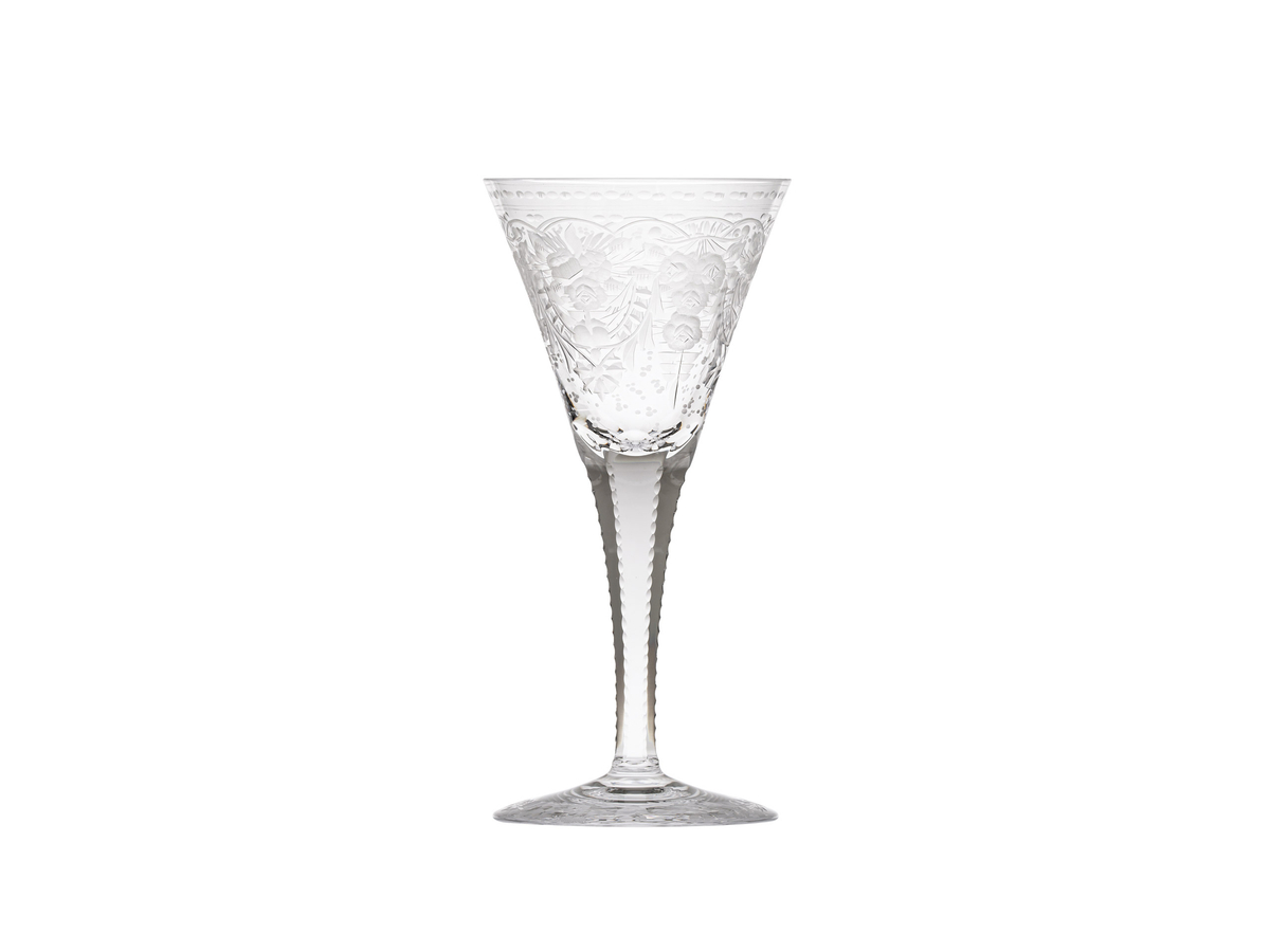 Moser モーゼルマハラニ金彩ワイングラス