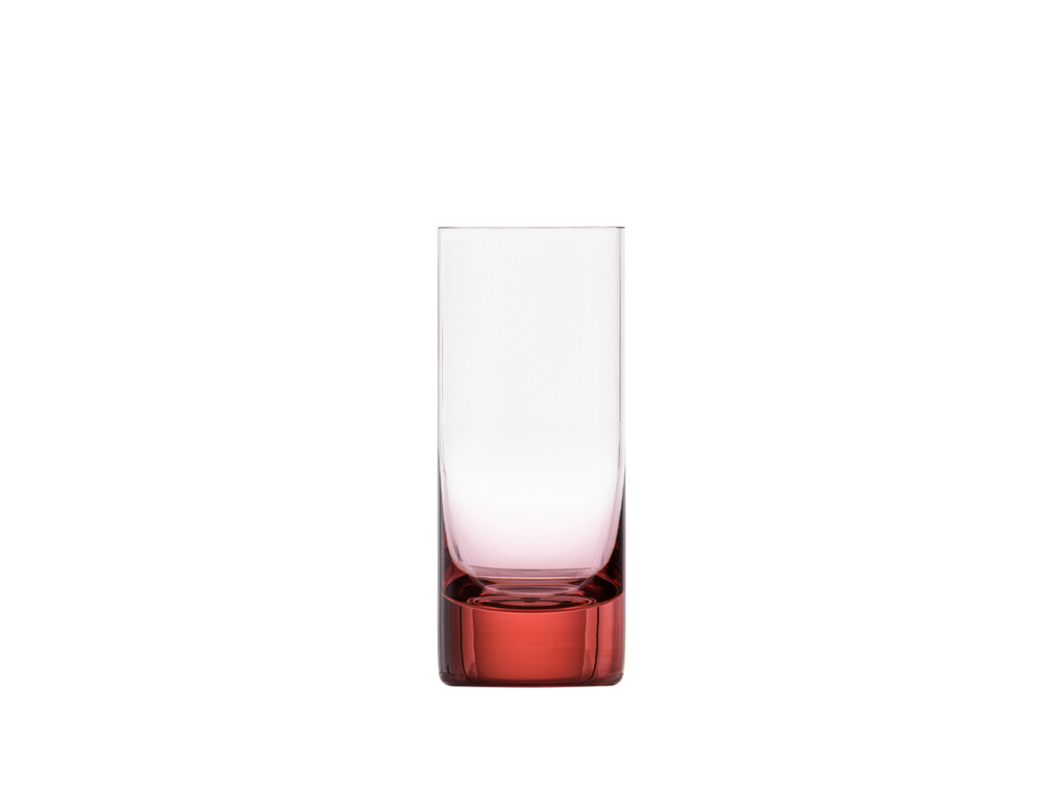 Moser プラチナ　薄赤クリスタルグラス A red vodka glass made of Bohemian crystal by Moser