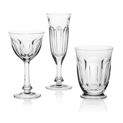 Lady Hamilton set of 3 glasses I.