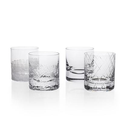 240 ml Whisky Glasses Set of 2 Medium Size Tumbler Glasses for