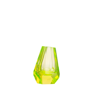 Pear vase, 13 cm, uranium