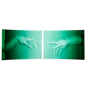 God's Touch, 18.5 cm, nephrite green