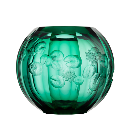 Globe váza, 27 cm, nefrit