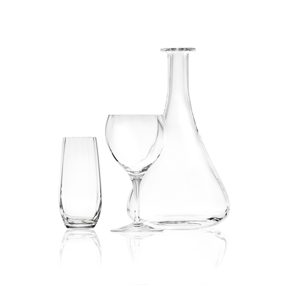 Optic water glass, 350 ml