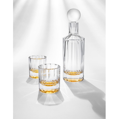 Solaris set of carafe and two glasses