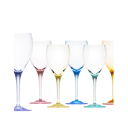 Optic wine glass, 350 ml – set of 6 pieces
