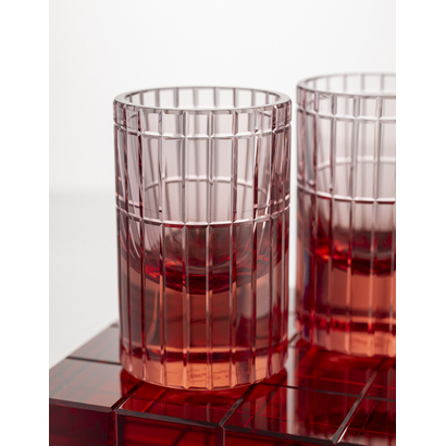 Axis set of 2 tumblers and saucer, 75 ml