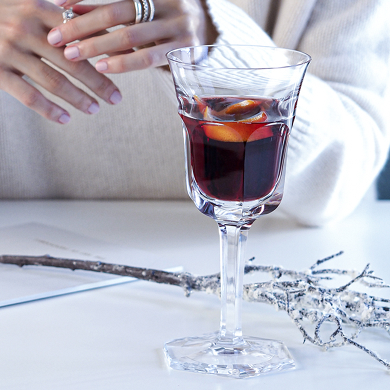 The iconic Pope glass is also ideal for mulled red wine