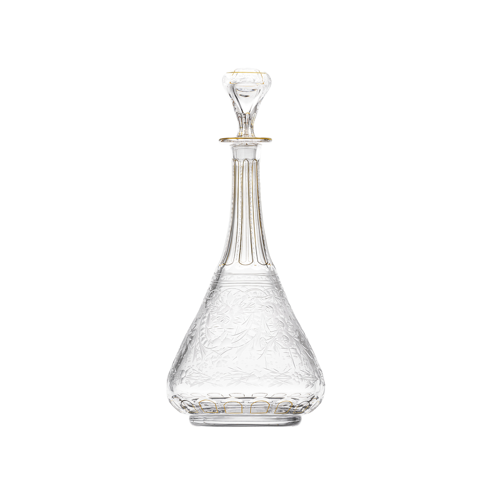 Bohemian crystal wine carafe (1,000 ml) by Moser