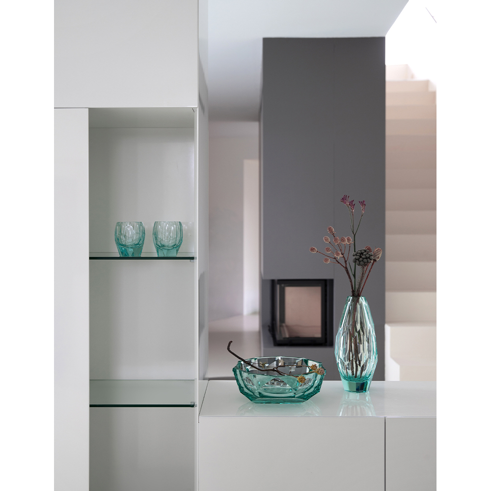 Mísa (29 cm) z broušeného křišťálu | Kolekce Kubismus ...