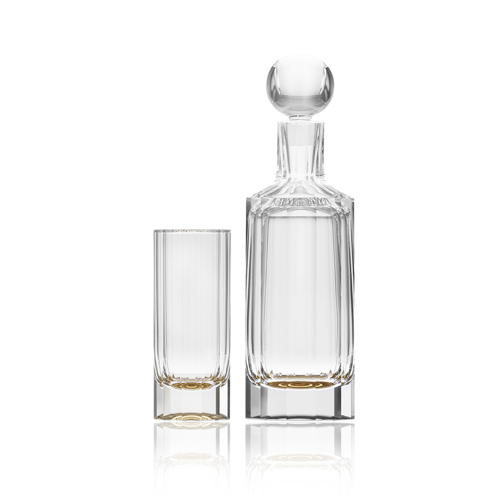 Bohemian crystal hand-cut carafe (750 ml) by Moser