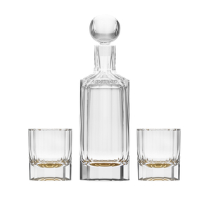 Solaris set of a carafe and two glasses