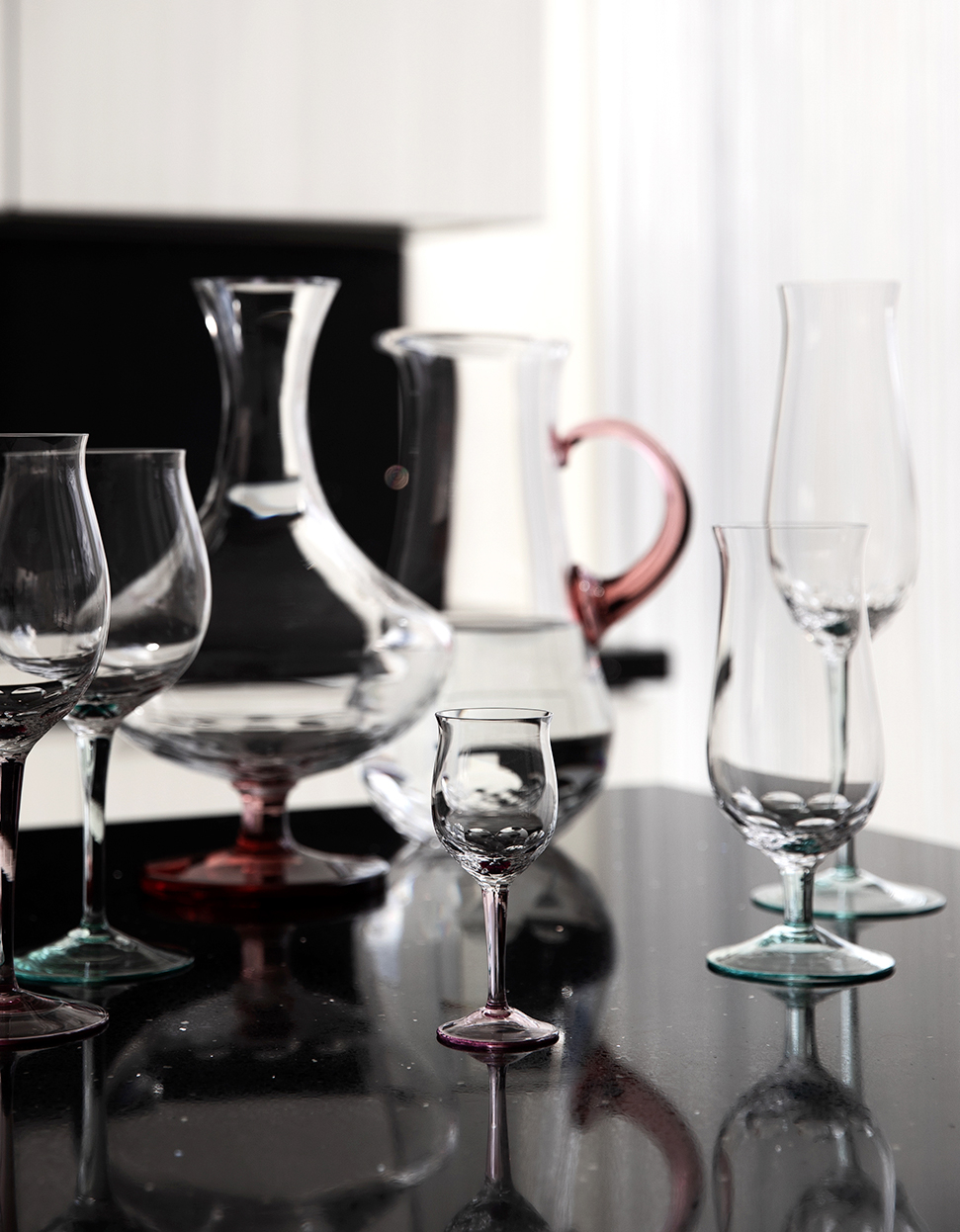 Bohemian crystal shot glass for liqueur (60 ml) by Moser Moser