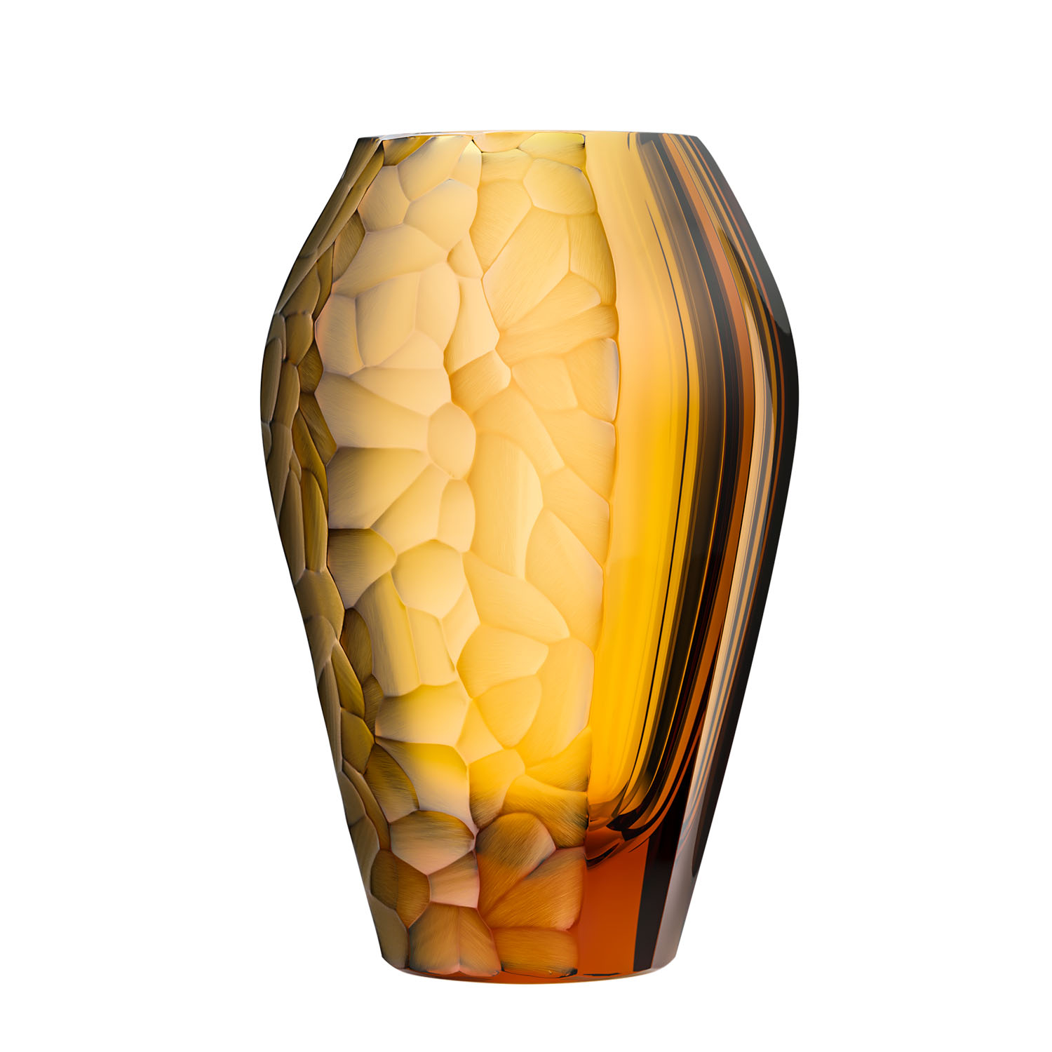 Diva vase pebbles – 3 facets