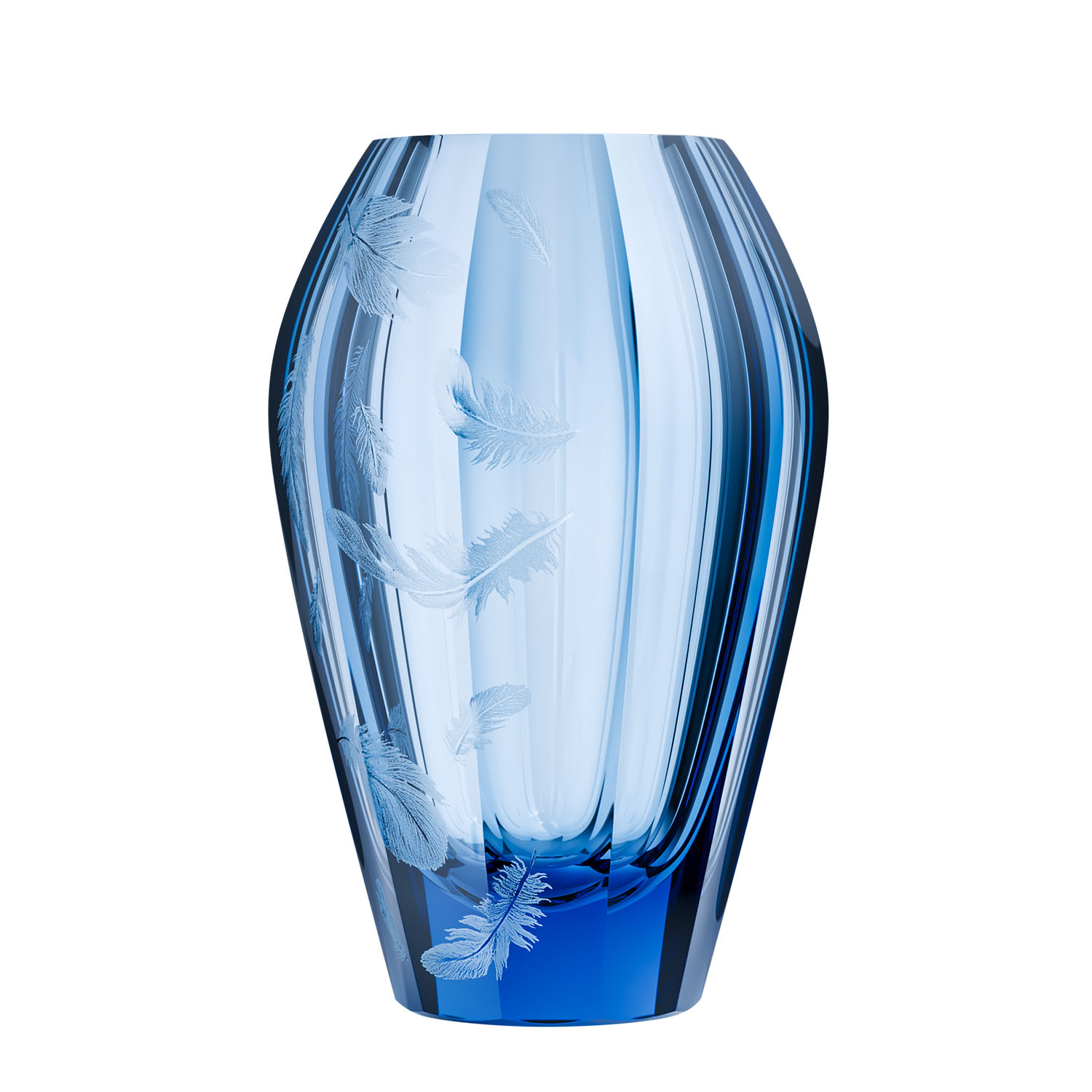 Diva vase feathers – 3 facets