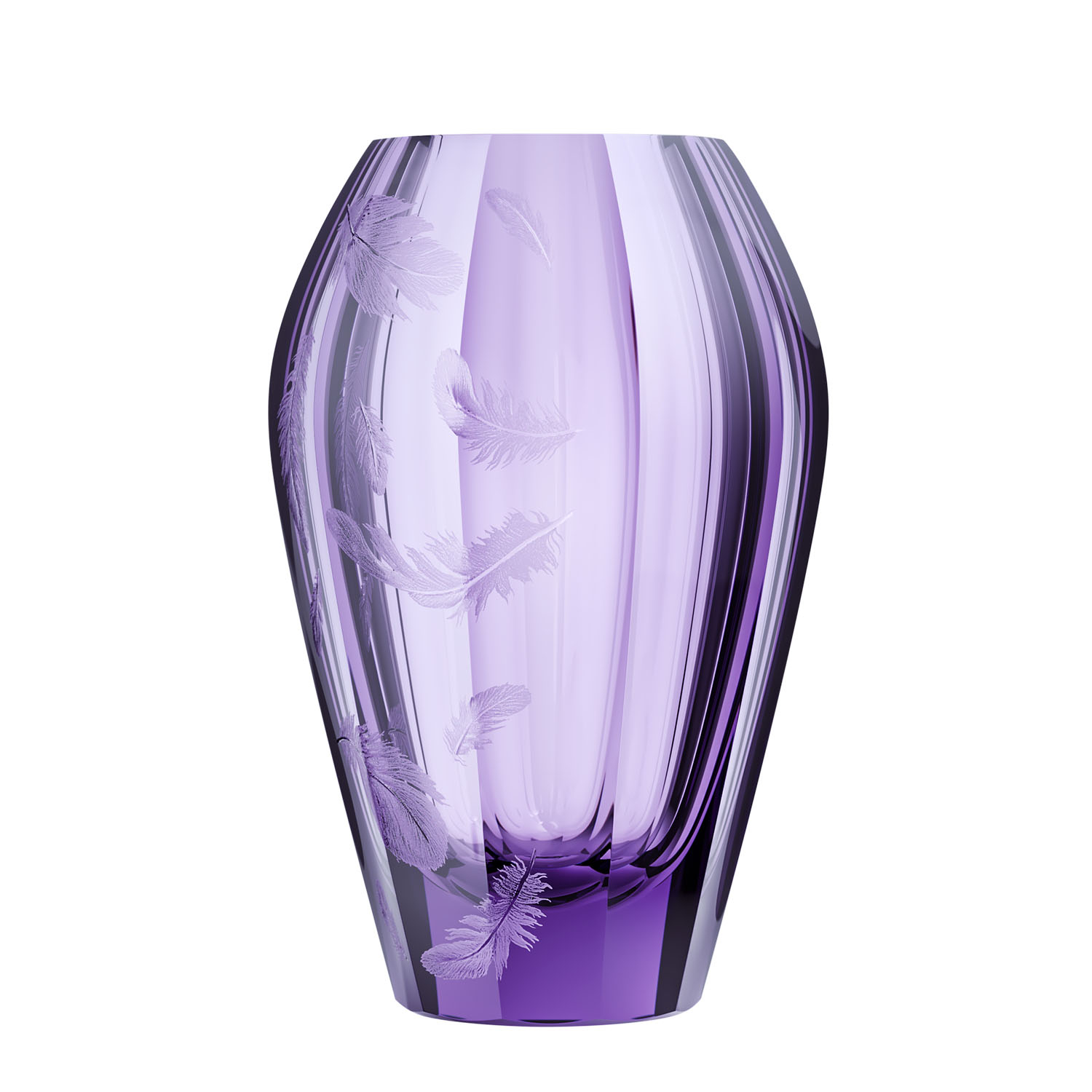 Diva vase feathers – 3 facets