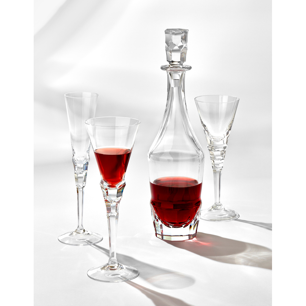 油彩画　white wine time 220 ml white wine glass from the crystal Sonnet Collection