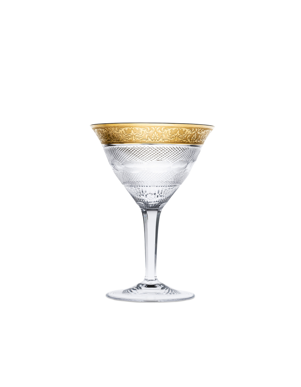 Moser Pebbles Stemless Martini Glasses