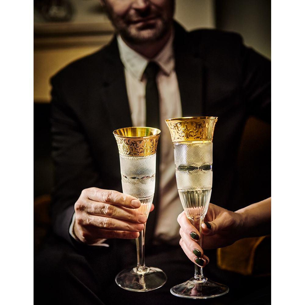 Cool champagne glasses best sale