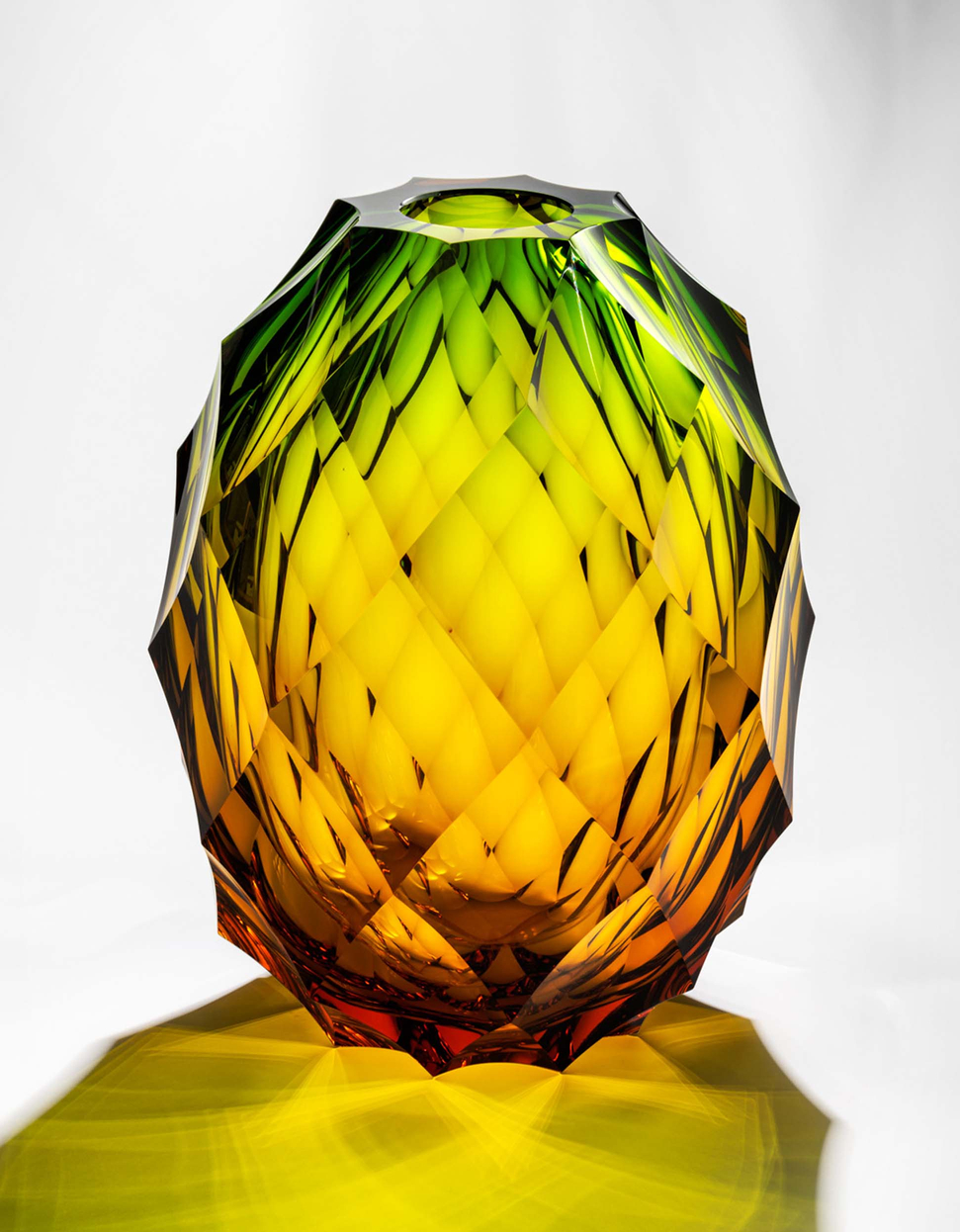 crystal pineapple vase products for sale