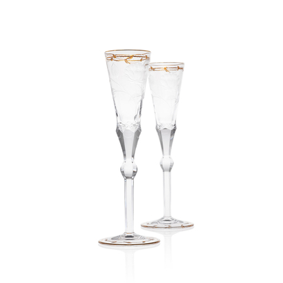 Paula champagne glass, 140 ml – set of 2 glasses