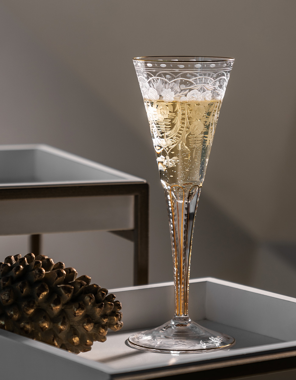Maharani champagne glass, 160 ml – set of 2 glasses - gallery #1