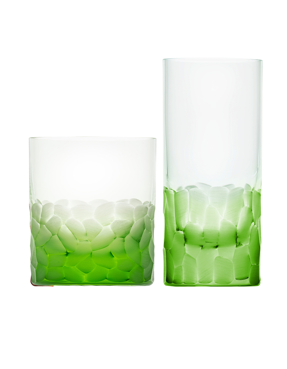Whisky Set pebbles, set of 2 glasses