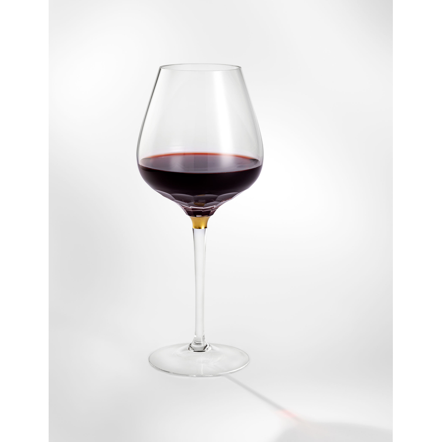 Handcut red wine glass, 600 ml, from the Jewel Collection