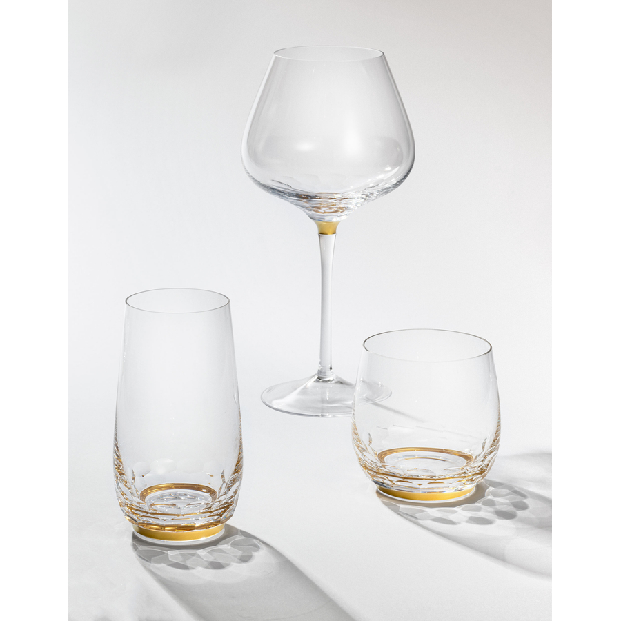 Handcut red wine glass, 600 ml, from the Jewel Collection
