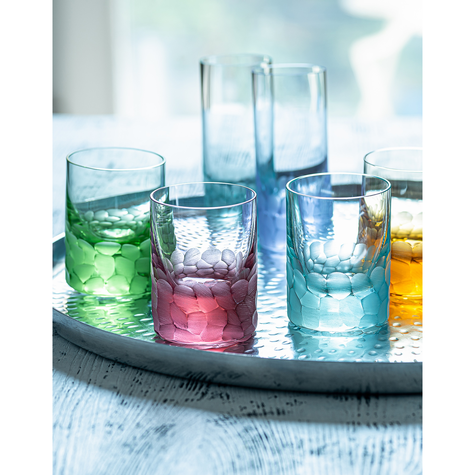 Crystal shot hot sale glasses