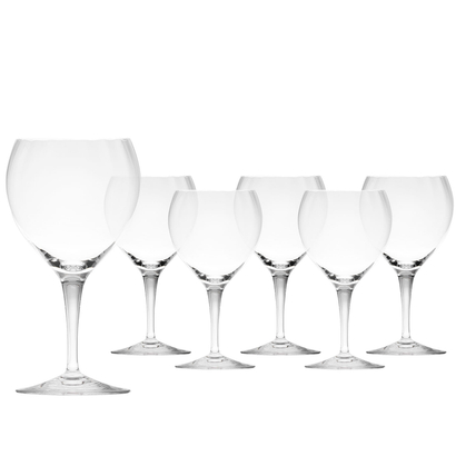 Optic glass, 450 ml – set of 6 glasses