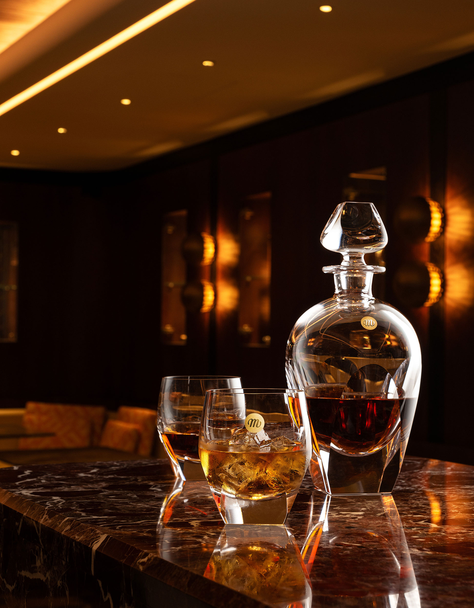 Bar set of carafe and two glasses – 90th anniversary - gallery #1