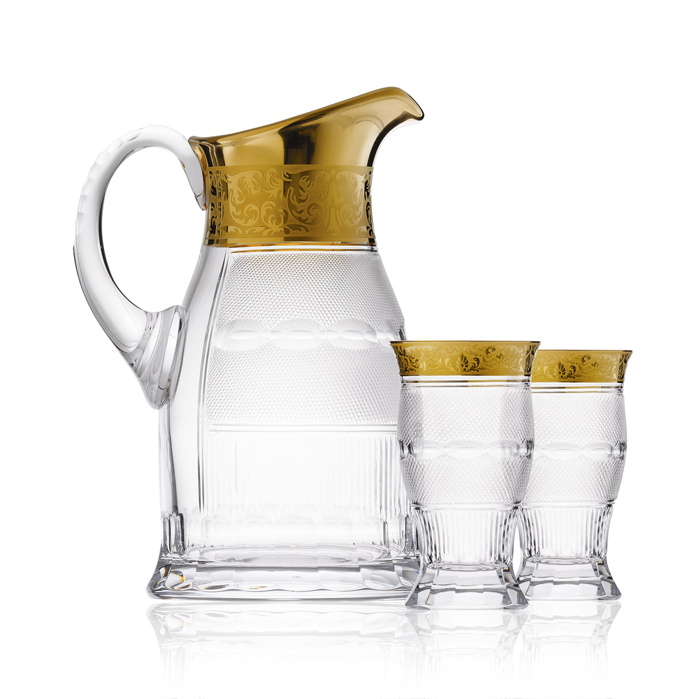 Sense Collection Jug Splendid set of a water jug and two glasses