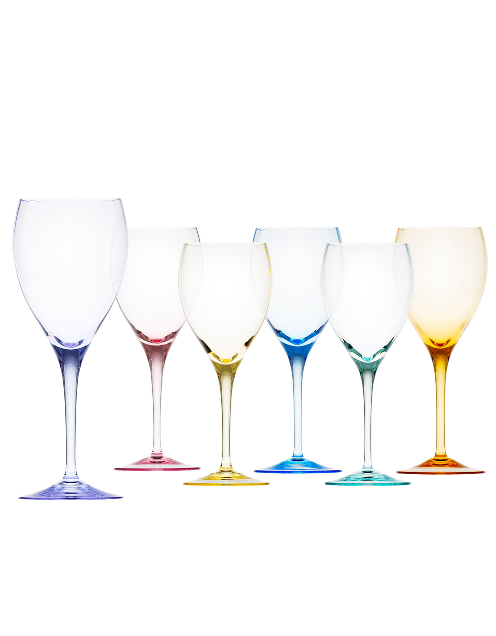 Optic wine glass, 350 ml – set of 6 pieces