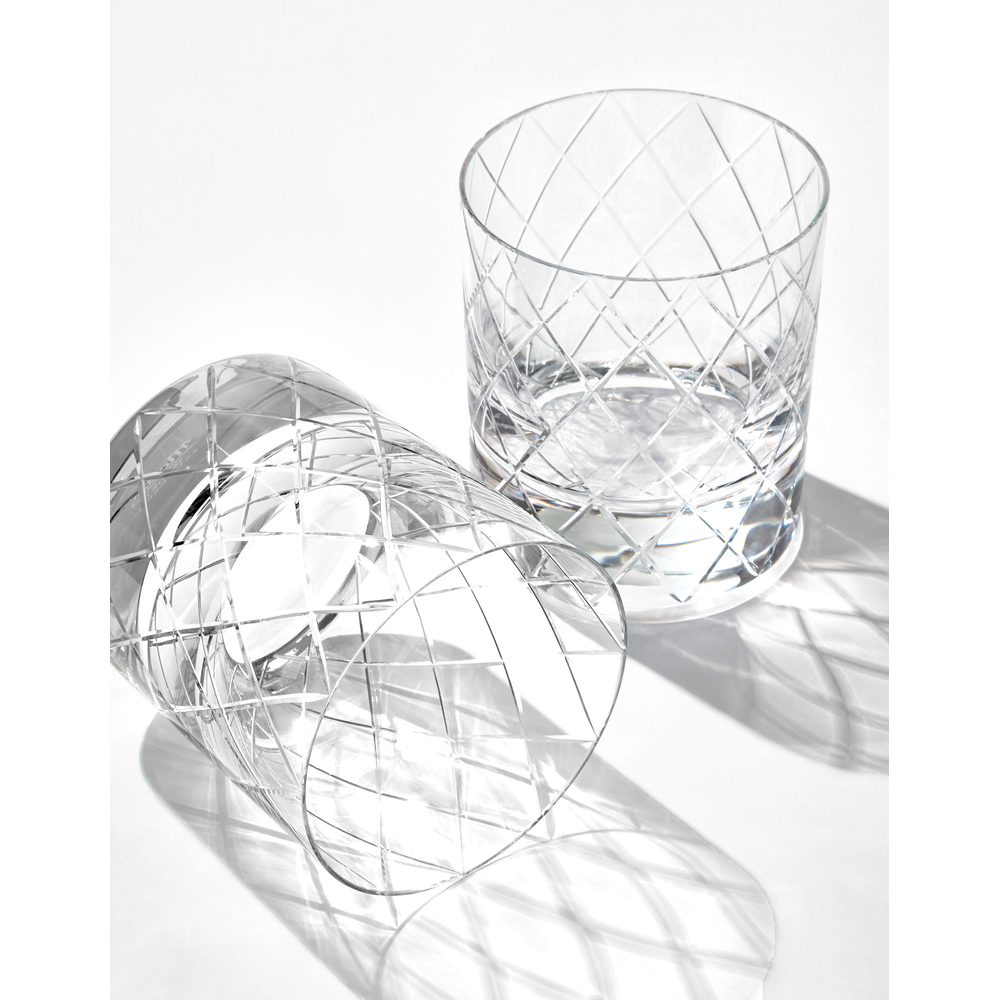 Bonbon, the set of 2 whisky glasses (370 ml) and a carafe (1000 ml)
