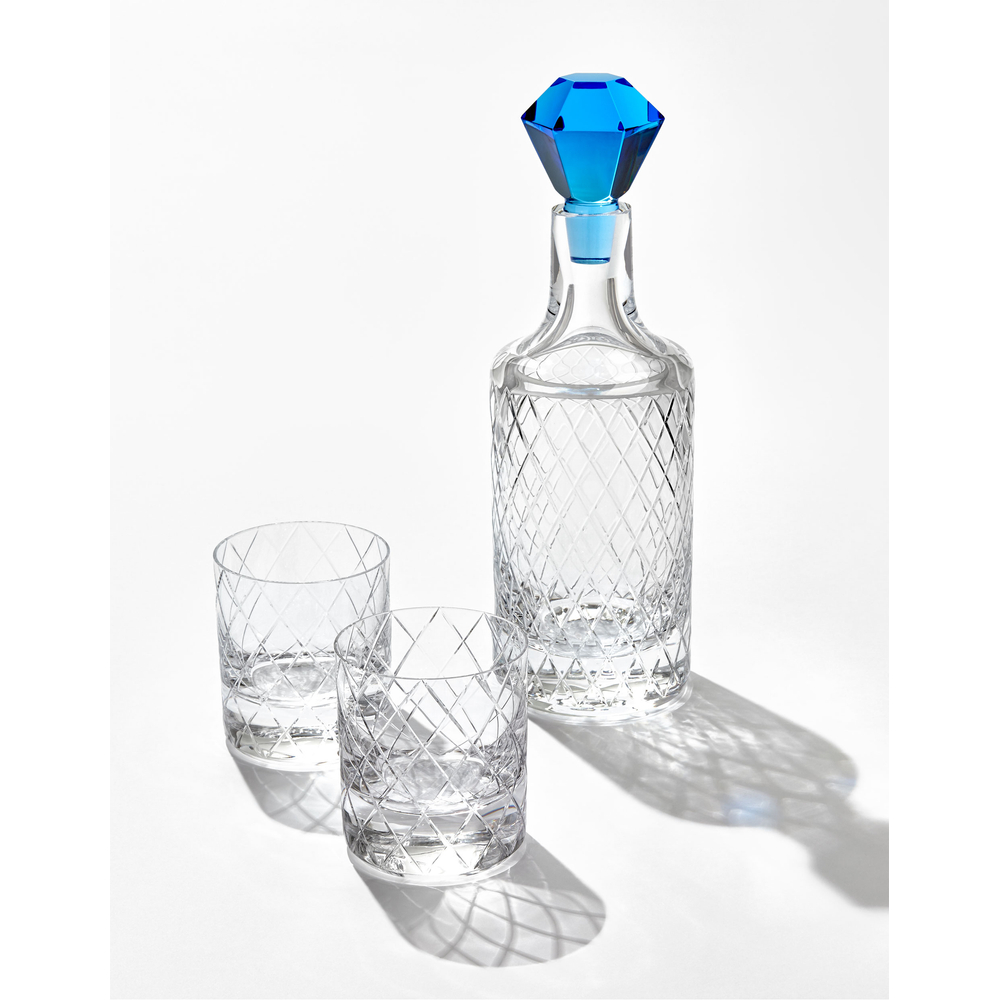 Bonbon, the set of 2 whisky glasses (370 ml) and a carafe (1000 ml)