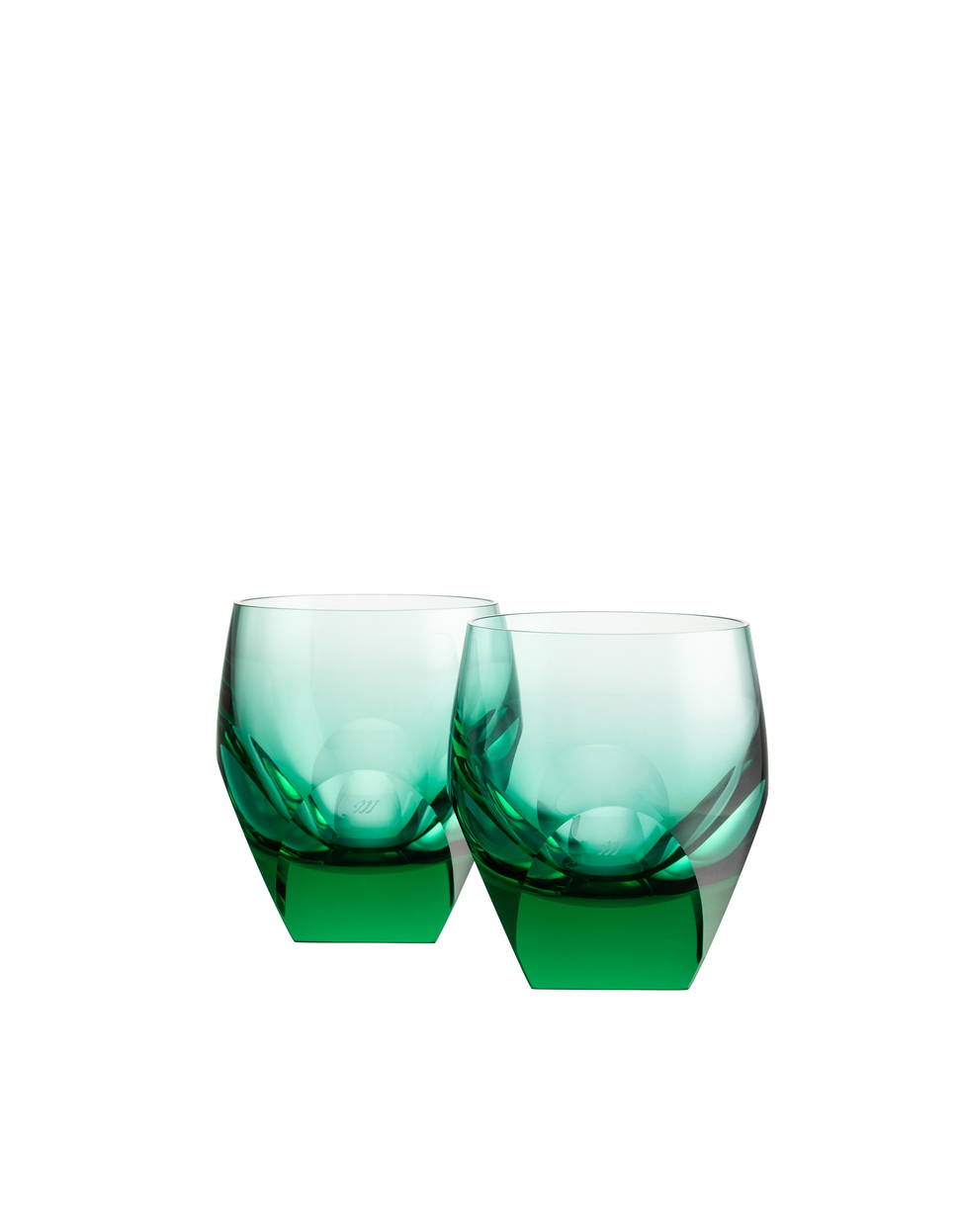 Bar sklenice, 220 ml, sada 2 kusů, nefrit