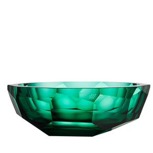 Kubismus mísa, 29 cm, nefrit