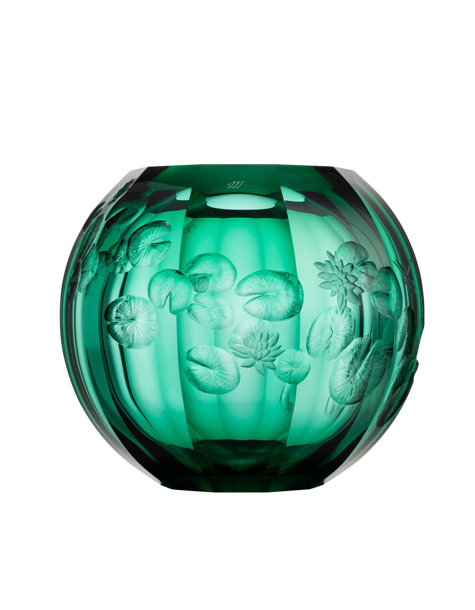Globe váza, 27 cm, nefrit