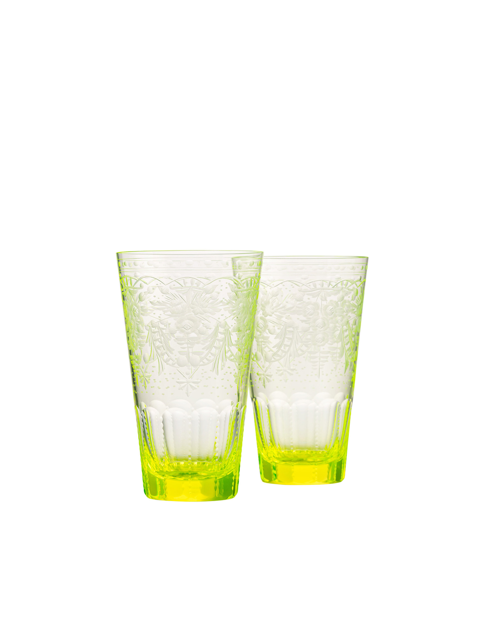 Maharani sklenice, 400 ml, sada 2 kusů, uran