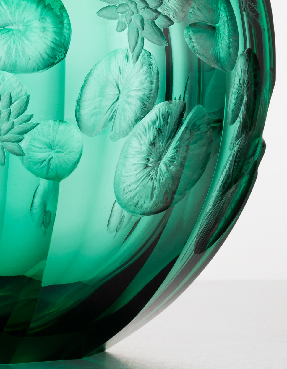 Globe váza, 27 cm, nefrit - galerie #2
