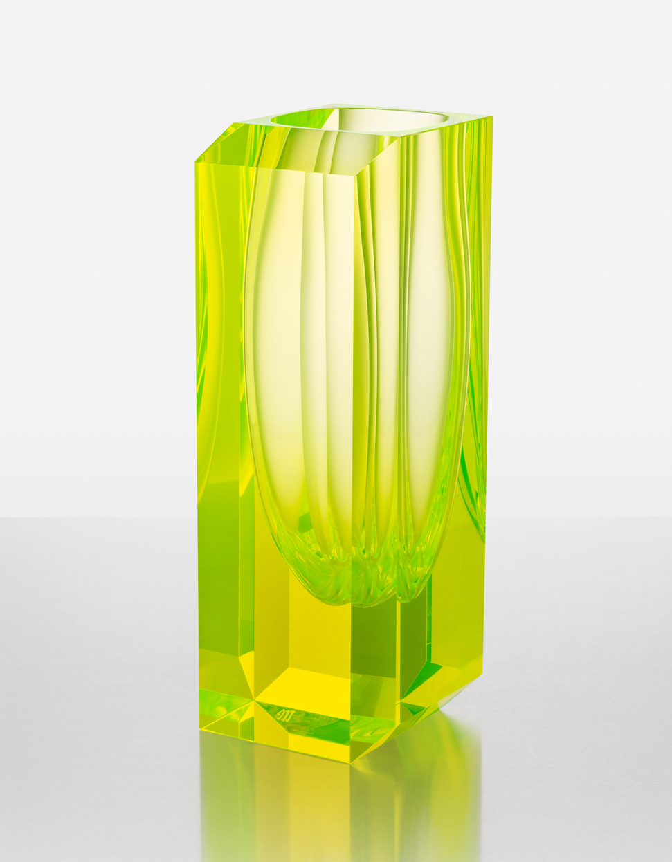 Abyss váza, 36 cm, lesk, uran - galerie #1