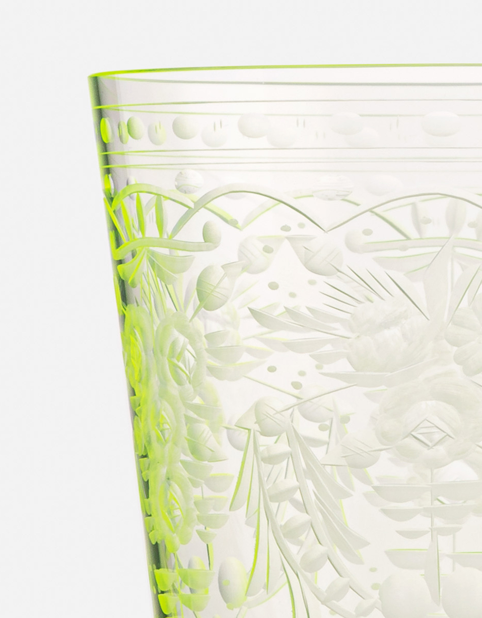 Maharani sklenice, 400 ml, sada 2 kusů, uran - galerie #2