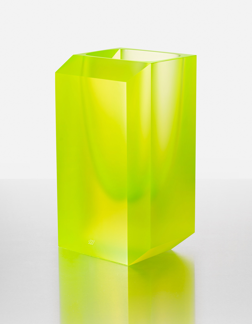 Abyss váza, 28 cm, mat, uran - galerie #1
