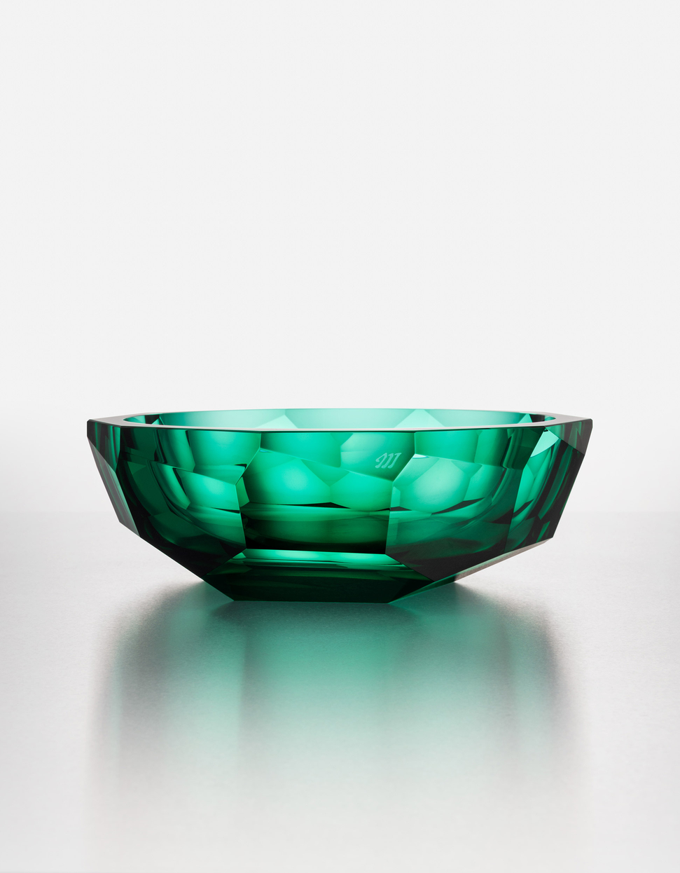 Kubismus mísa, 29 cm, nefrit - galerie #1