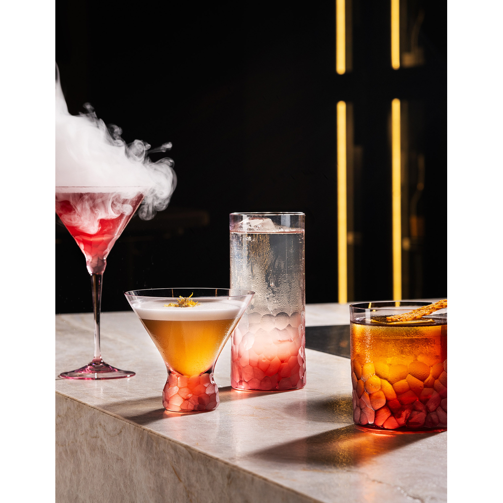 Bohemian crystal cocktail set Fluent and Whisky set from Moser