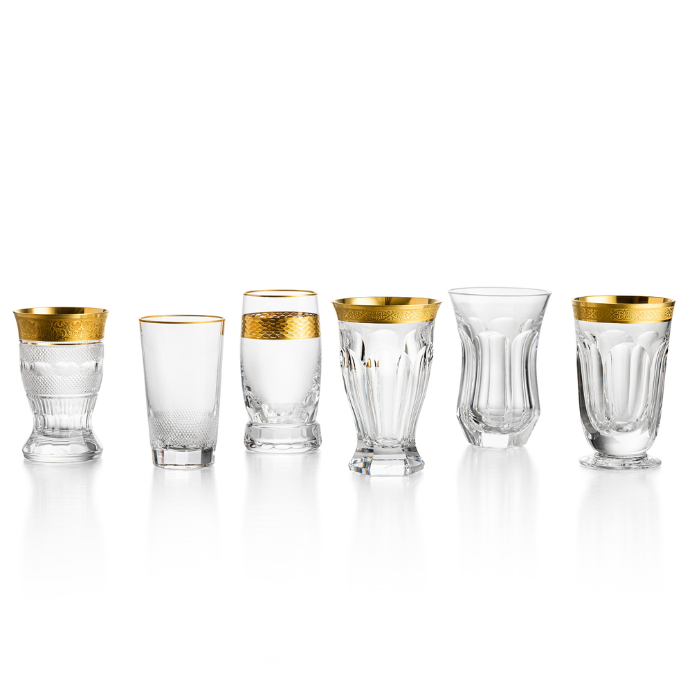 Luxury Tasting Set 6 Crystal Glasses | Moser Glass