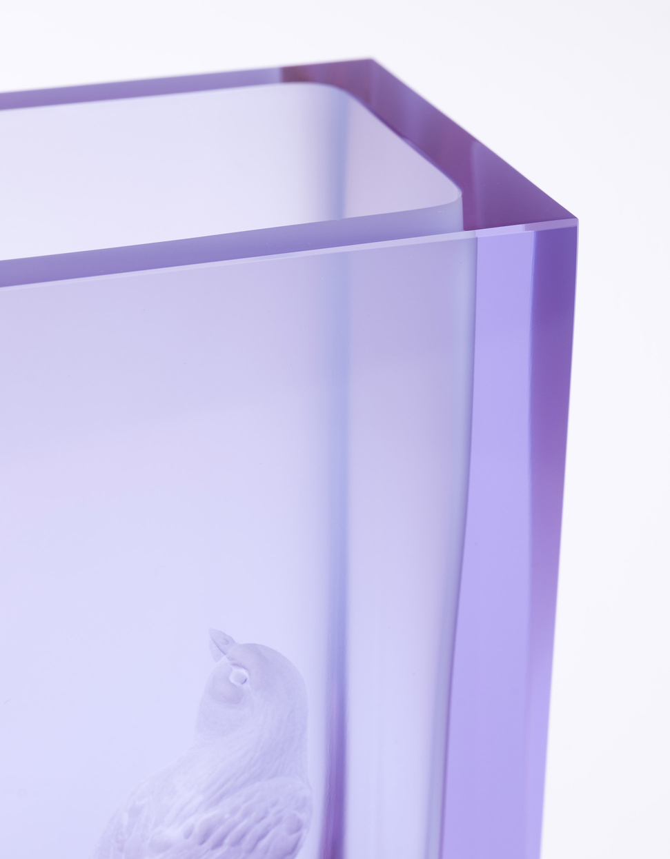 Four Seasons vase with a bird engraving, 19 cm - gallery #2